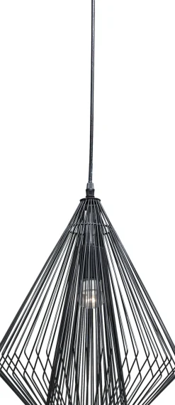 KARE24.se Pendel Modo Wire - Taklampa i Svart Stål, Ø31cm - KARE Design Best