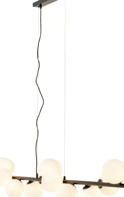 KARE24.se Pendel Scala Balls - Taklampa Svart/Milky 150cm - KARE Design Discount