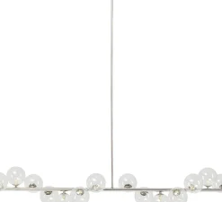 KARE24.se Pendel Scala Klot - Taklampa Krom/Glas 150 cm - KARE Design New