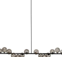 KARE24.se Pendel Scala Klot - Taklampa Svart/Glas 150 cm - KARE Design Online