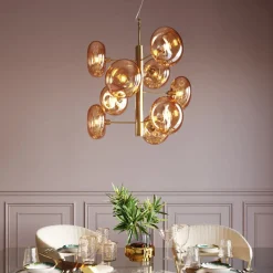 KARE24.se Pendel Taklampa Headlight - Mässing/Glas - KARE Design Sale
