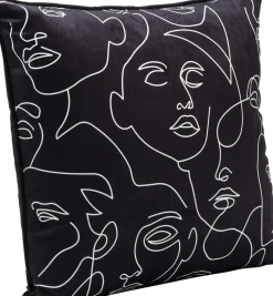 KARE24.se Prydnadskudde Faces, 45x45cm - KARE Design Best