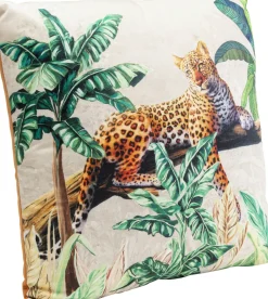 KARE24.se Prydnadskudde Jungle Leopard - 43x43cm - KARE Design Online