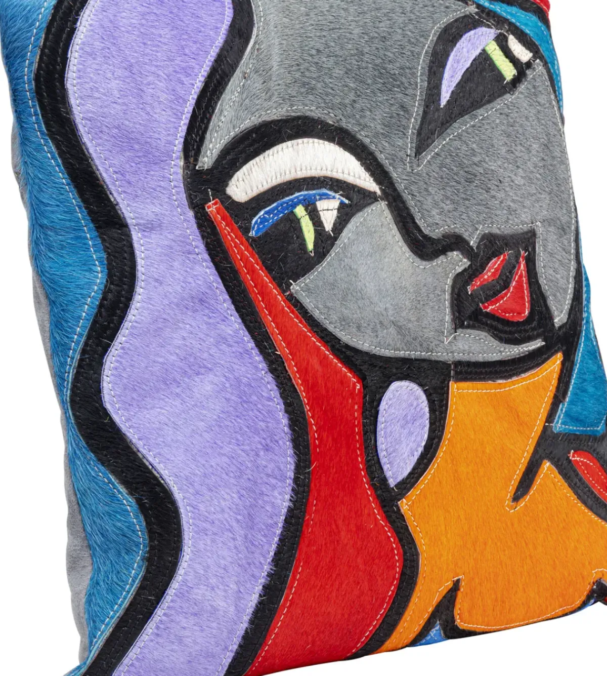 KARE24.se Prydnadskudde Monique Purple Hair, 40x40cm - KARE Design Outlet