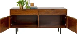 KARE24.se Ravello Sideboard - Lågt Skåp med 2 Dörrar/2 Lådor, 68x140cm - KARE Design Outlet