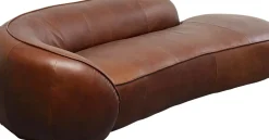 KARE24.se Schäslong Wonder Brunt Läder, 252cm - KARE Design Best