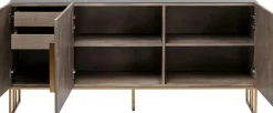 KARE24.se Sideboard Cesaro Ask, 3 Dörrar, 75x160cm - KARE Design Hot