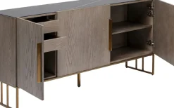 KARE24.se Sideboard Cesaro Ask, 3 Dörrar, 75x160cm - KARE Design Hot