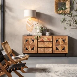 KARE24.se Sideboard Limara - 2 Dörrar/3 Lådor, 78x160cm - KARE Design Outlet