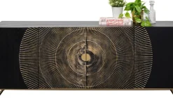 KARE24.se Sideboard Madeira - Mörkt Trä, 177x75cm - KARE Design Outlet