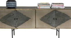 KARE24.se Sideboard Mancha - Lågt Skåp med 4 Dörrar, 77x183cm - KARE Design Online