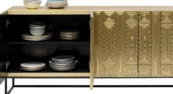 KARE24.se Sideboard Marrakesh Guld - 4 Dörrar, 160x80cm - KARE Design Sale