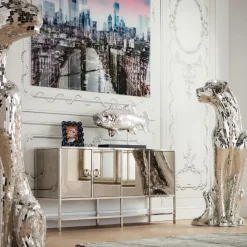 KARE24.se Sideboard Moonscape - 4 Dörrar, 80x155,5cm - KARE Design Discount