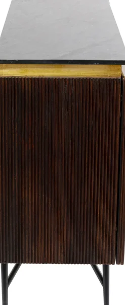 KARE24.se Sideboard - Skänk Catalina - Mörkt trä, 160x86cm - KARE Design Sale