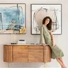 KARE24.se Sideboard - Skänk Grace - Trä/Marmor/Guld - KARE Design