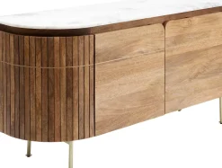 KARE24.se Sideboard - Skänk Grace - Trä/Marmor/Guld - KARE Design