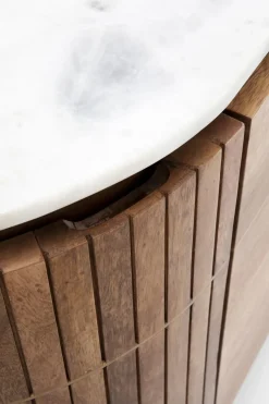 KARE24.se Sideboard - Skänk Grace - Trä/Marmor/Guld - KARE Design