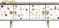 KARE24.se Sideboard Terrazzo - Lågt Skåp med 4 Dörrar - KARE Design New