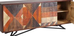 KARE24.se Sideboard Tomahawk - Etno Mönster 4 Dörrar, 75x177cm - KARE Design