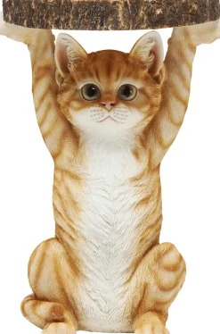 KARE24.se Sidobord Animal Miss Cat - Litet Bord med Katt, Ø33cm - KARE Design New