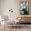 KARE24.se Sidobord Cristallo - Svart/Glas, 50x50cm - KARE Design Online