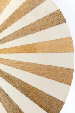KARE24.se Sidobord Domero Cirque - Guld/Vit Ø40cm - KARE Design Sale