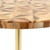 KARE24.se Sidobord Domero Geo - Brun Ø40cm - KARE Design Hot