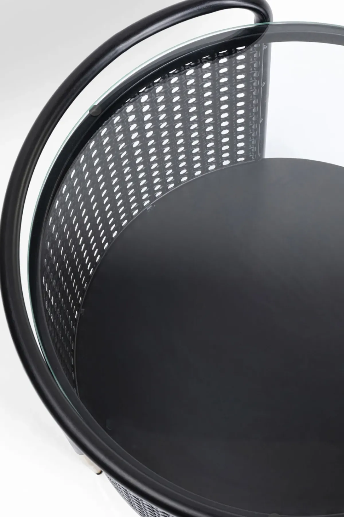 KARE24.se Sidobord Fence - Svart, Ø45cm - KARE Design Outlet