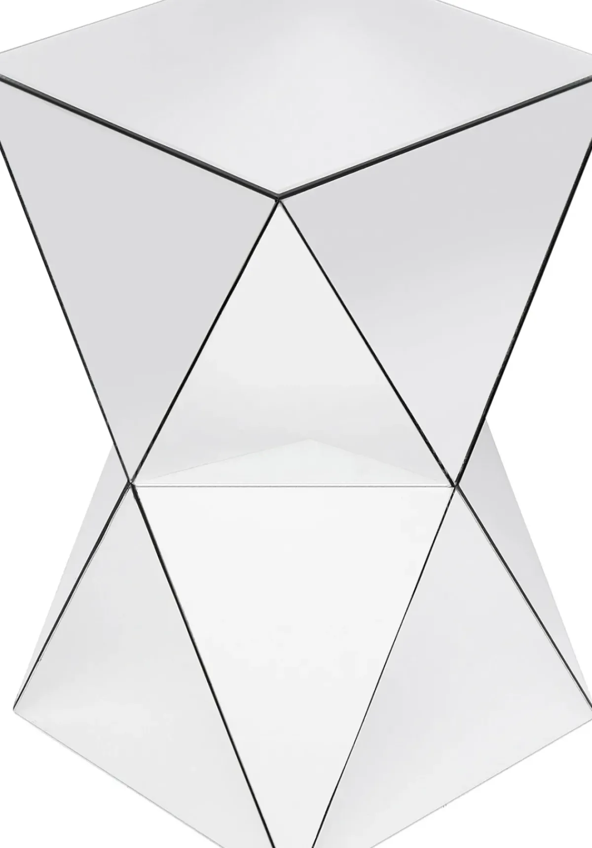 KARE24.se Sidobord Luxury Triangle - Spegelglas - KARE Design New