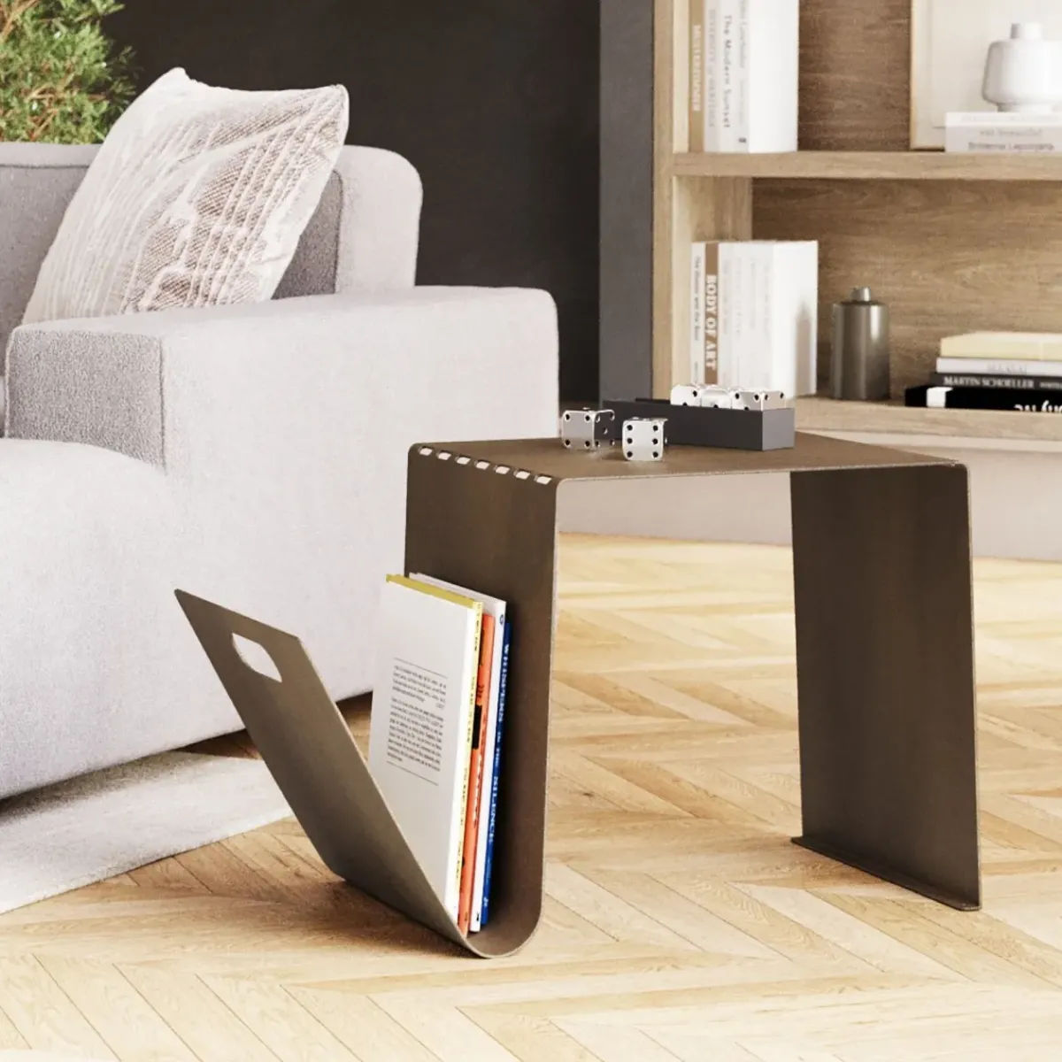 KARE24.se Sidobord Manifattura - Brons, 67x36cm - KARE Design