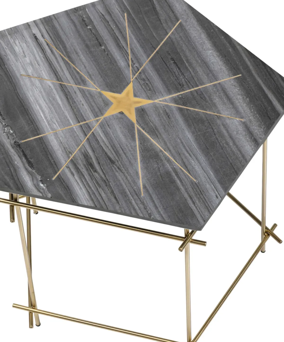 KARE24.se Sidobord Mystic Pentagon Big - KARE Design Clearance