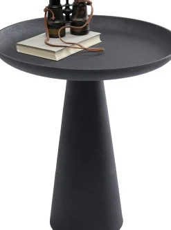 KARE24.se Sidobord Plateu Rund - Svart, Ø45cm - KARE Design New