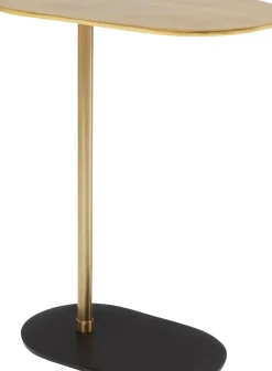 KARE24.se Sidobord Slide - Mässing/Svart, 50x30cm - KARE Design Discount