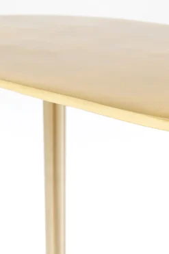 KARE24.se Sidobord Slide - Mässing/Svart, 50x30cm - KARE Design Discount