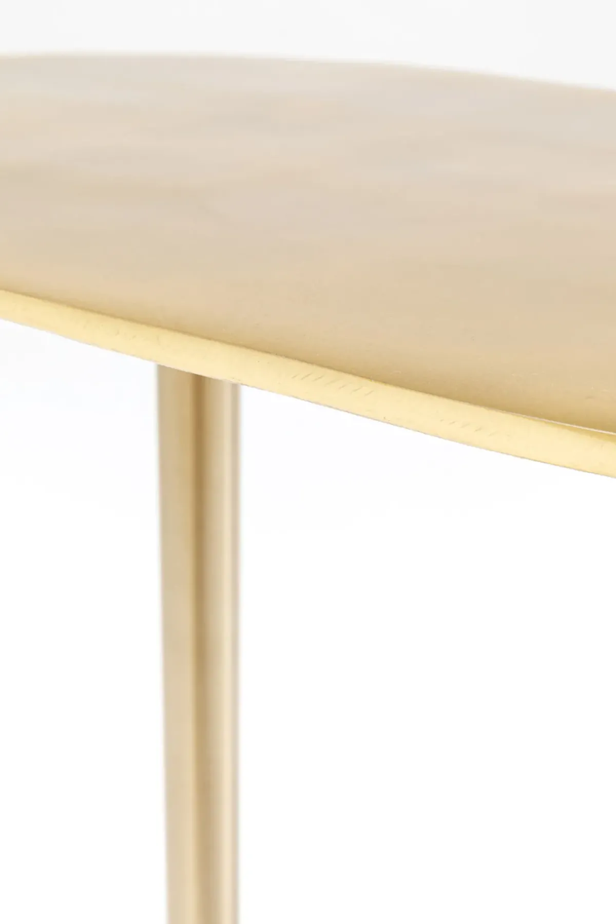 KARE24.se Sidobord Slide - Mässing/Svart, 50x30cm - KARE Design Discount