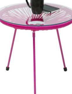 KARE24.se Sidobord Trädgård Acapulco Mono - Rosa - KARE Design Discount