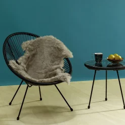 KARE24.se Sidobord Trädgård Acapulco - Svart Ø50cm - KARE Design New