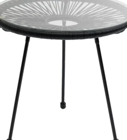 KARE24.se Sidobord Trädgård Acapulco - Svart Ø50cm - KARE Design New