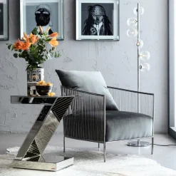KARE24.se Sidobord Z Luxury - Spegelglas - KARE Design Outlet