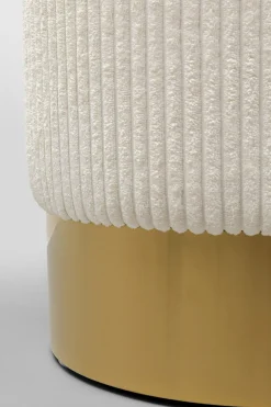 KARE24.se Sittpuff Cherry - Beige/Mäsing, Ø35cm - KARE Design Hot