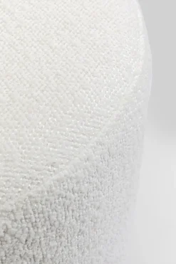 KARE24.se Sittpuff Cherry - Boucle Cream, Grå, Ø35cm - KARE Design Hot