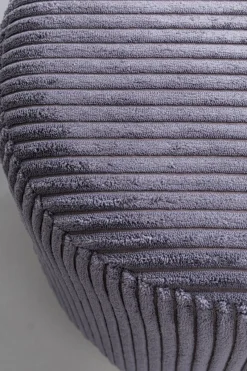 KARE24.se Sittpuff Cherry - Grå/Mässing, Ø35cm - KARE Design Clearance