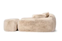 KARE24.se Sittpuff Lovebed Mika Cream, 131cm - KARE Design Online