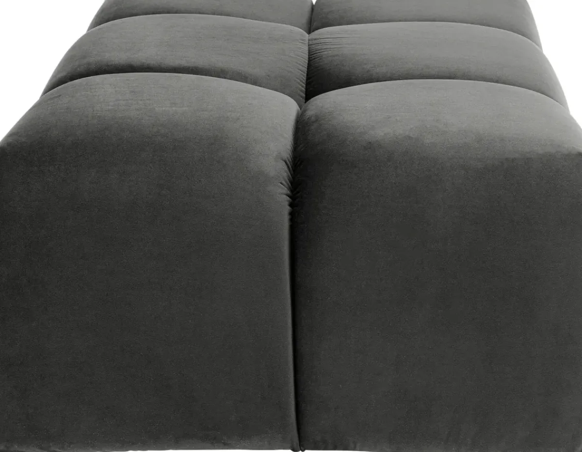 KARE24.se Sittpuff - Modul Belami - Grå sammet - KARE Design