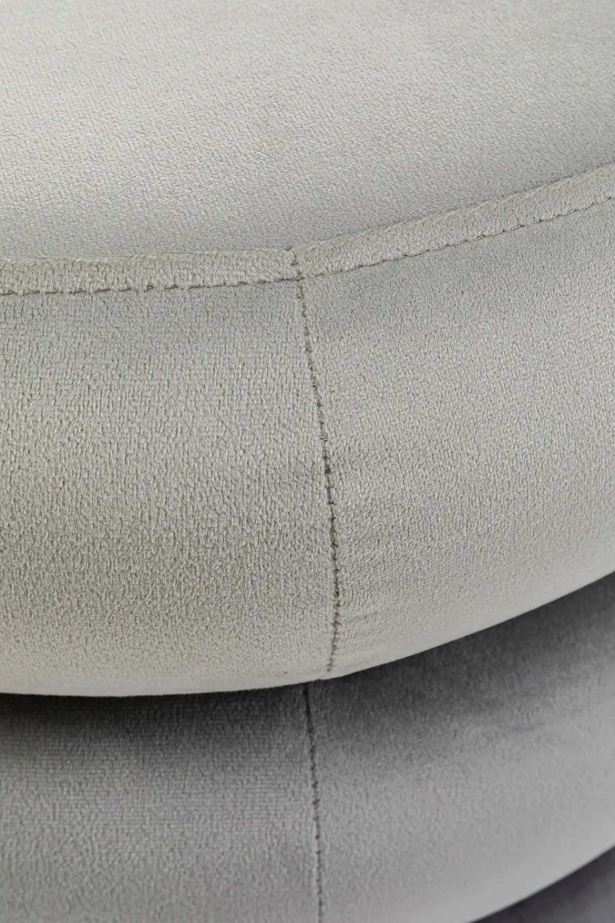 KARE24.se Sittpuff Sandwich - Sammet Grå - KARE Design Discount