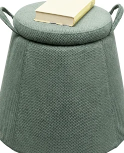 KARE24.se Sittpuff Thimble - Grön Ø51cm - KARE Design Hot