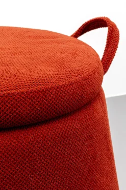 KARE24.se Sittpuff Thimble - Röd Ø51cm - KARE Design New