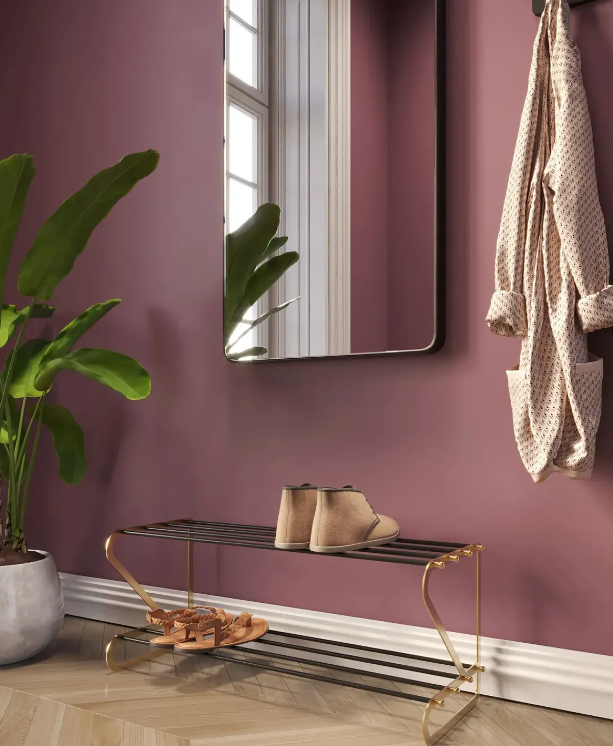 KARE24.se Skohylla Walk - Skoställ i Mässing/Svart, 2 Hyllor - KARE Design Sale