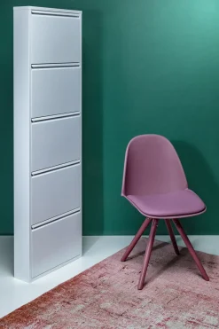 KARE24.se Skoskåp Caruso - Vit, 170x50cm - 5 Lådor - KARE Design New