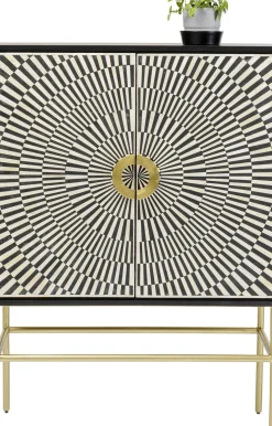 KARE24.se Skåp Electro - Högskåp på Ben, 140x100cm - KARE Design New